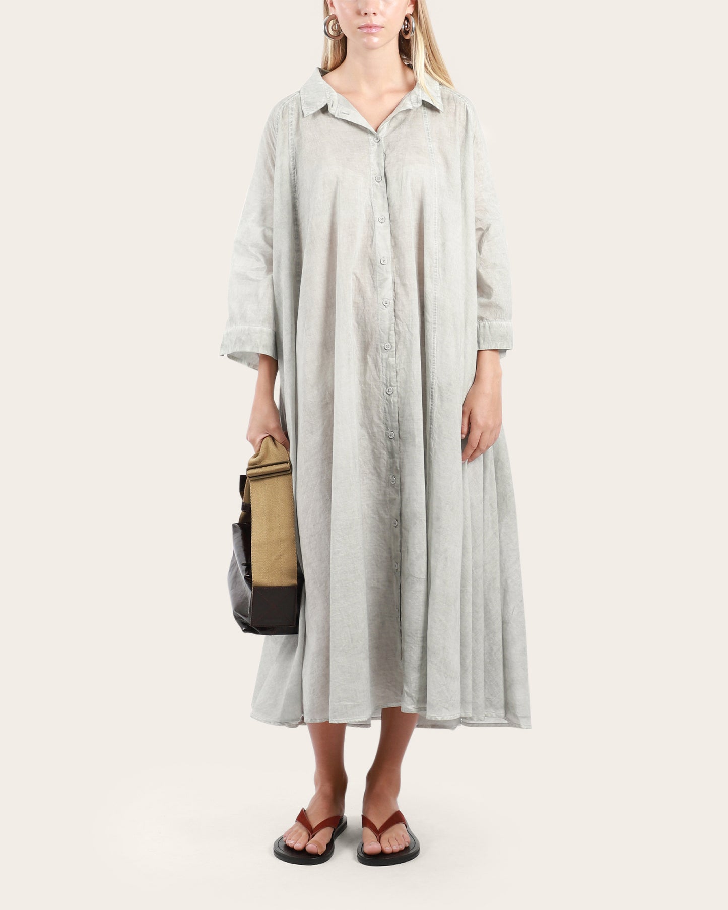 Oversized Shirt Dress