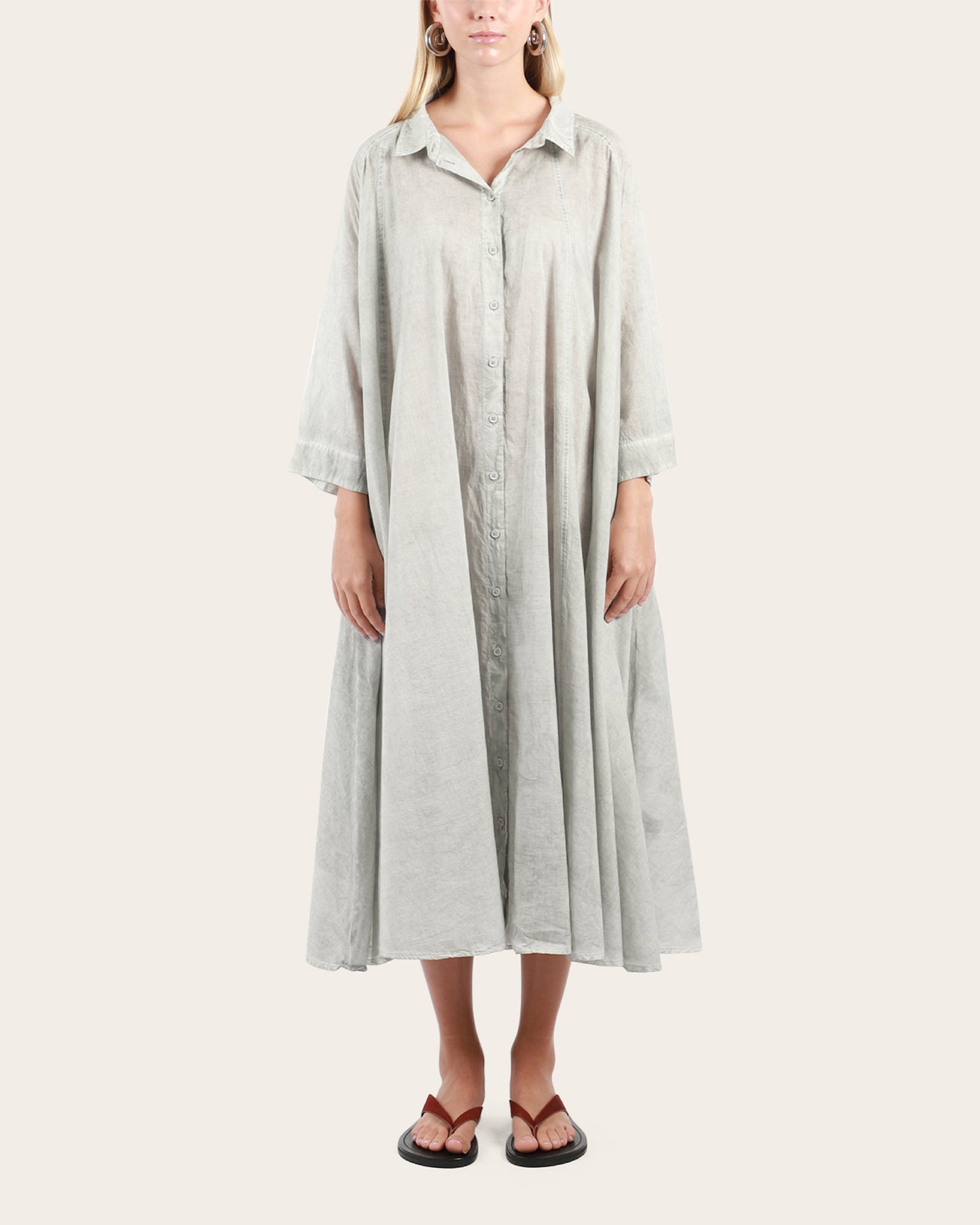 Oversized Shirt Dress