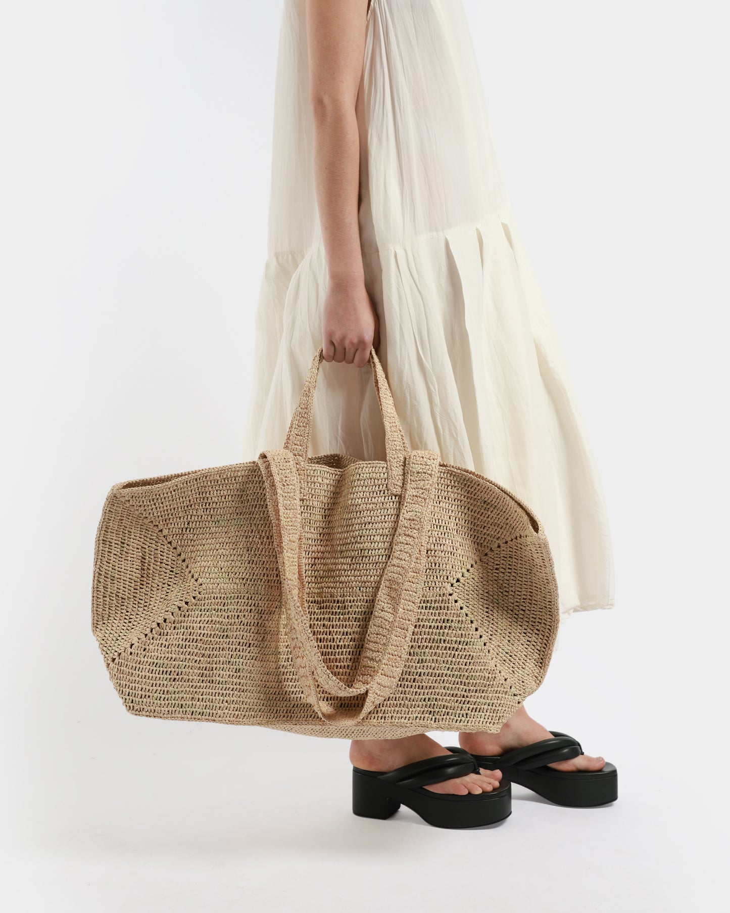 Raffia Beach Bag