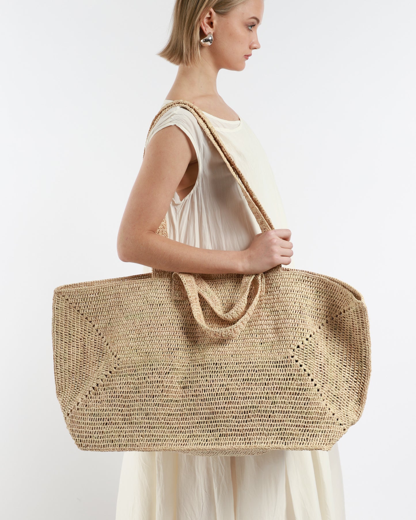 Raffia Beach Bag