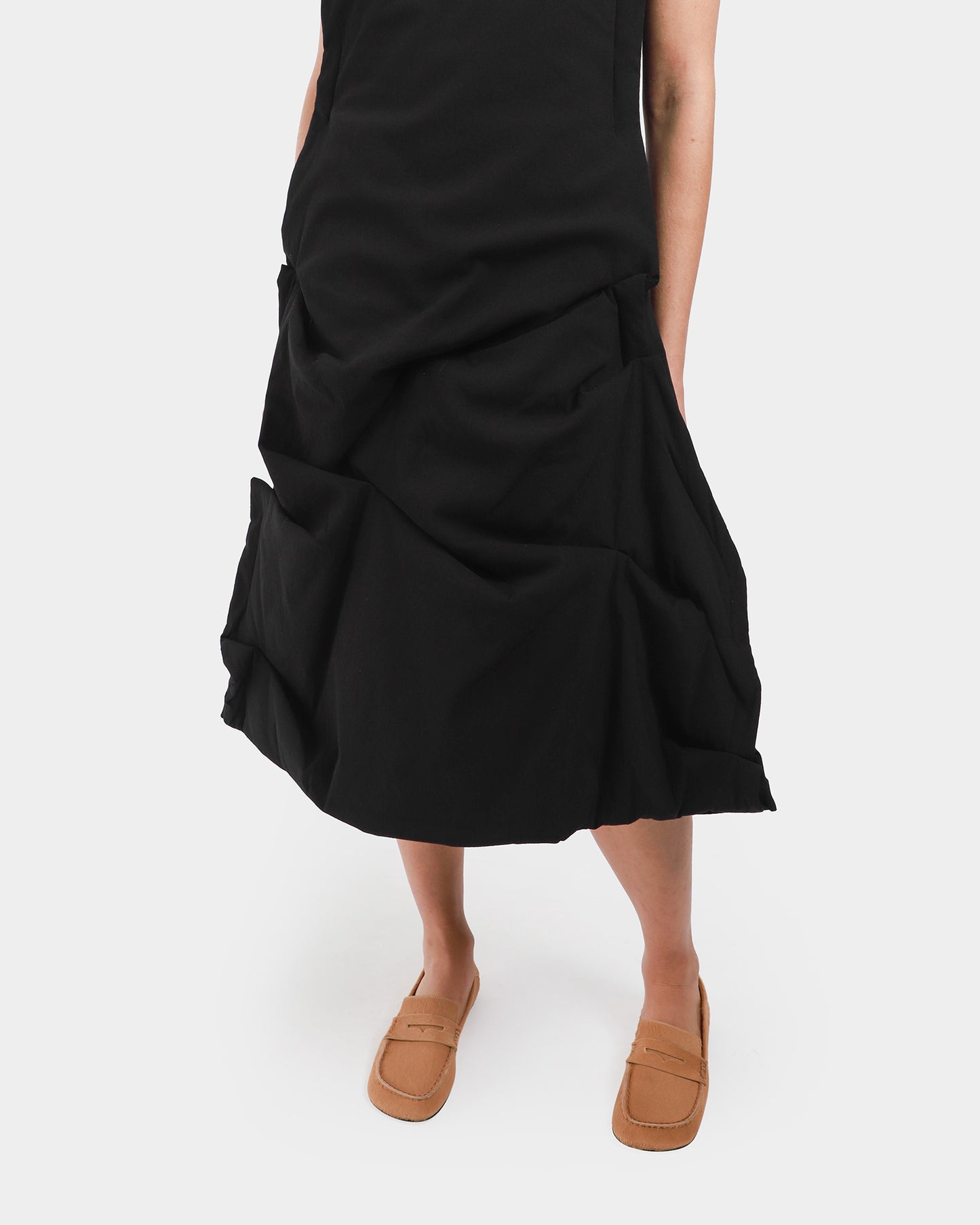 Ruched Hem Dress