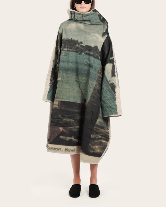Scene High Neck Dress