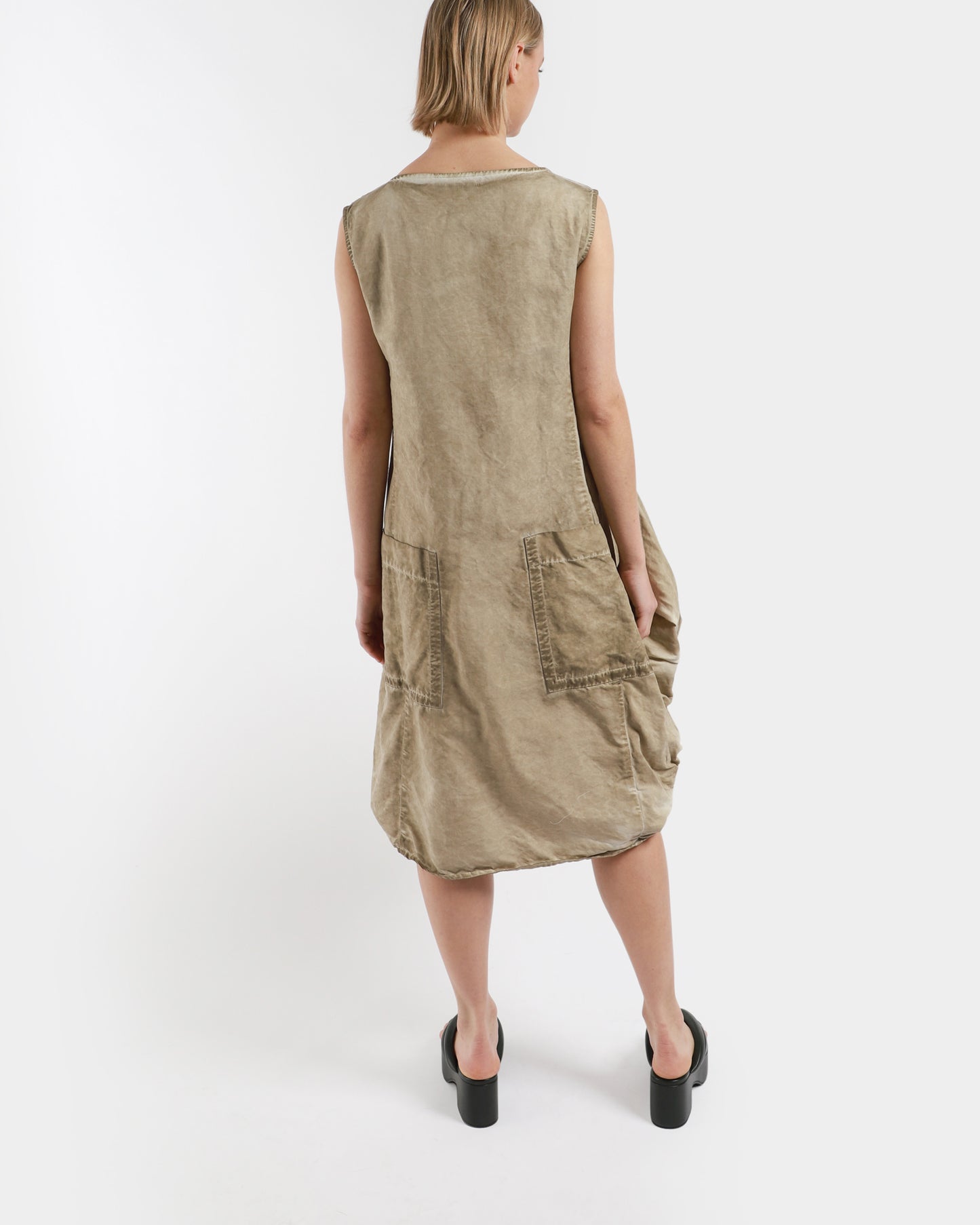 Sleeveless Faded Dress