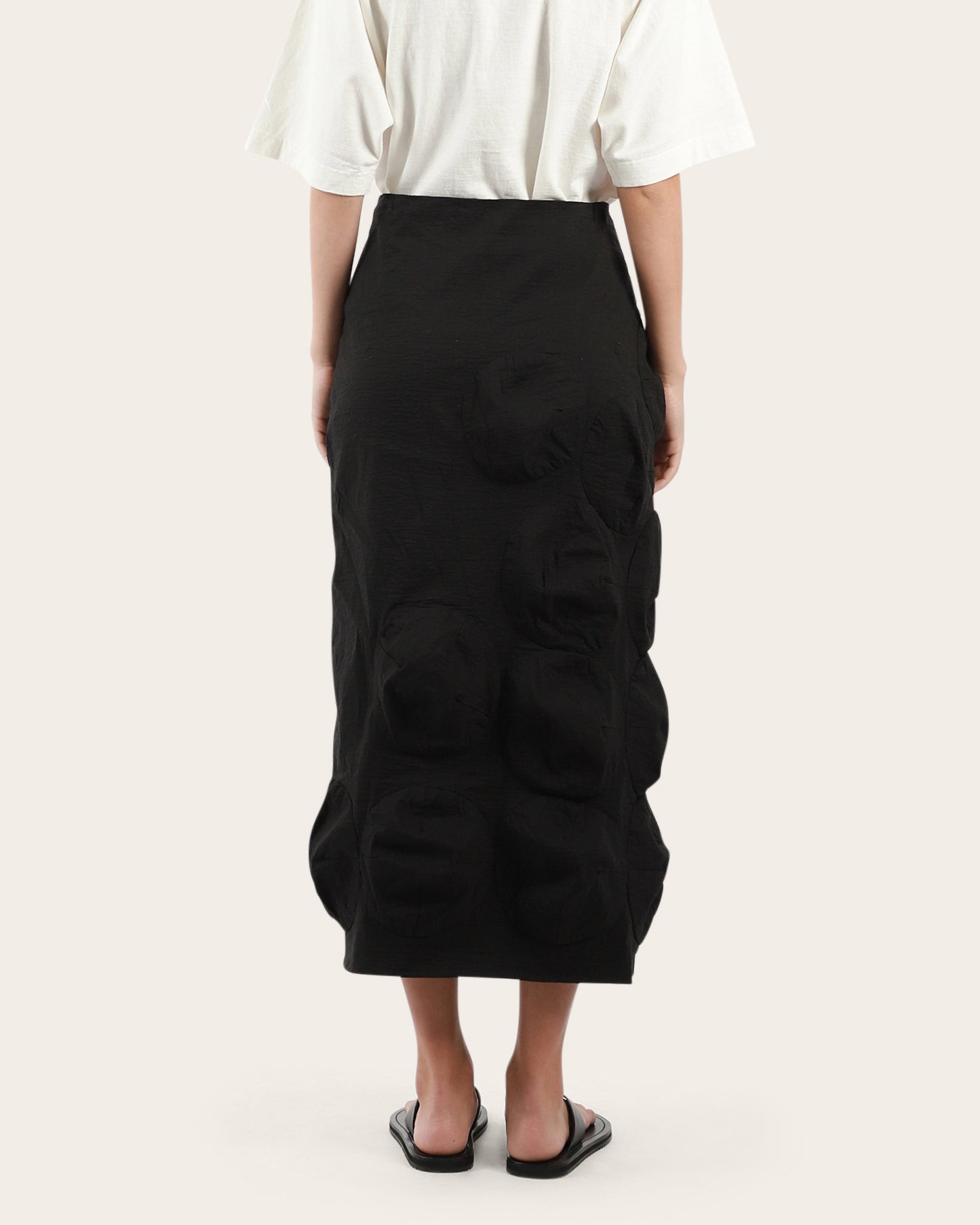 Small Circle Detail Skirt