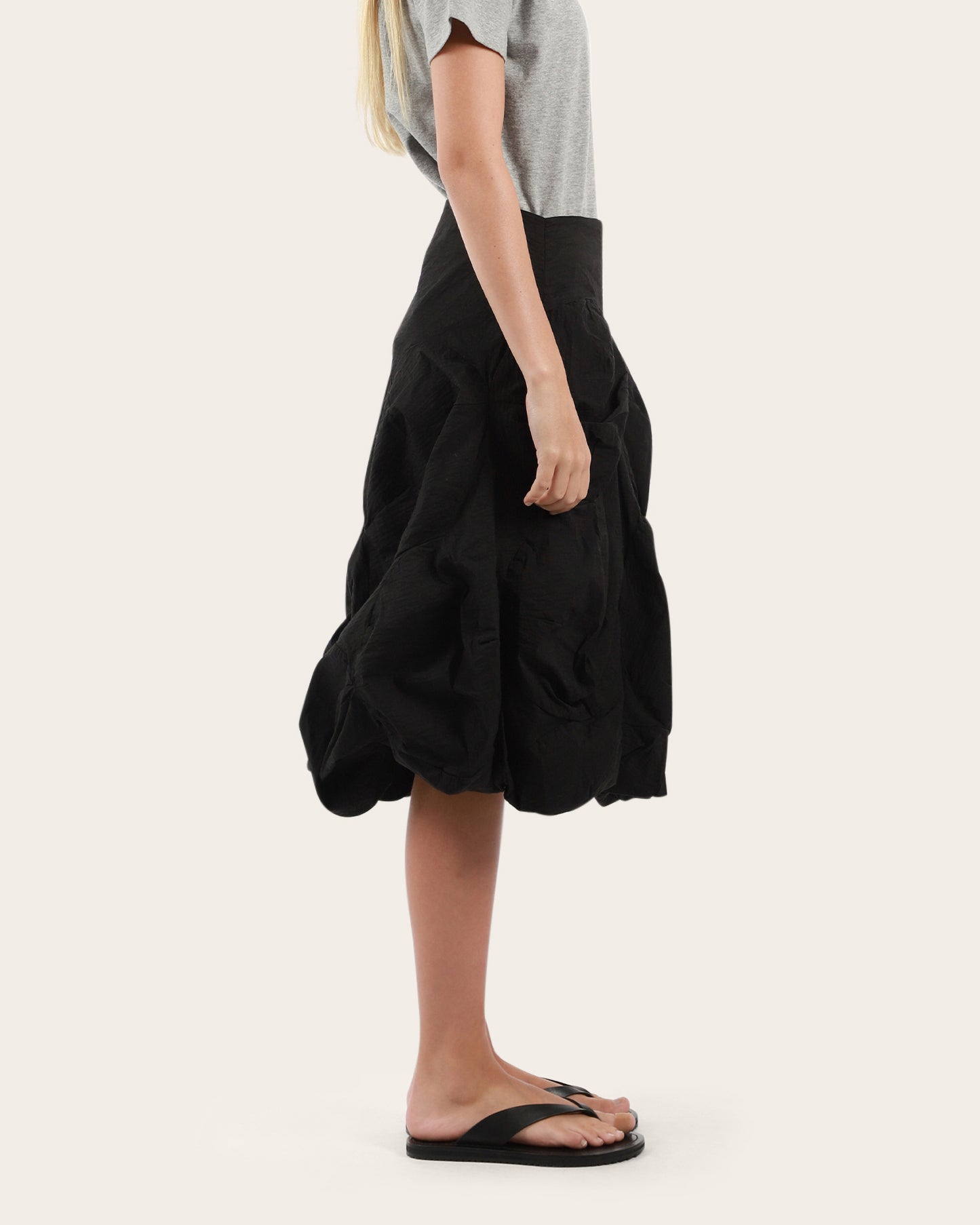 Small Circle Detail Skirt