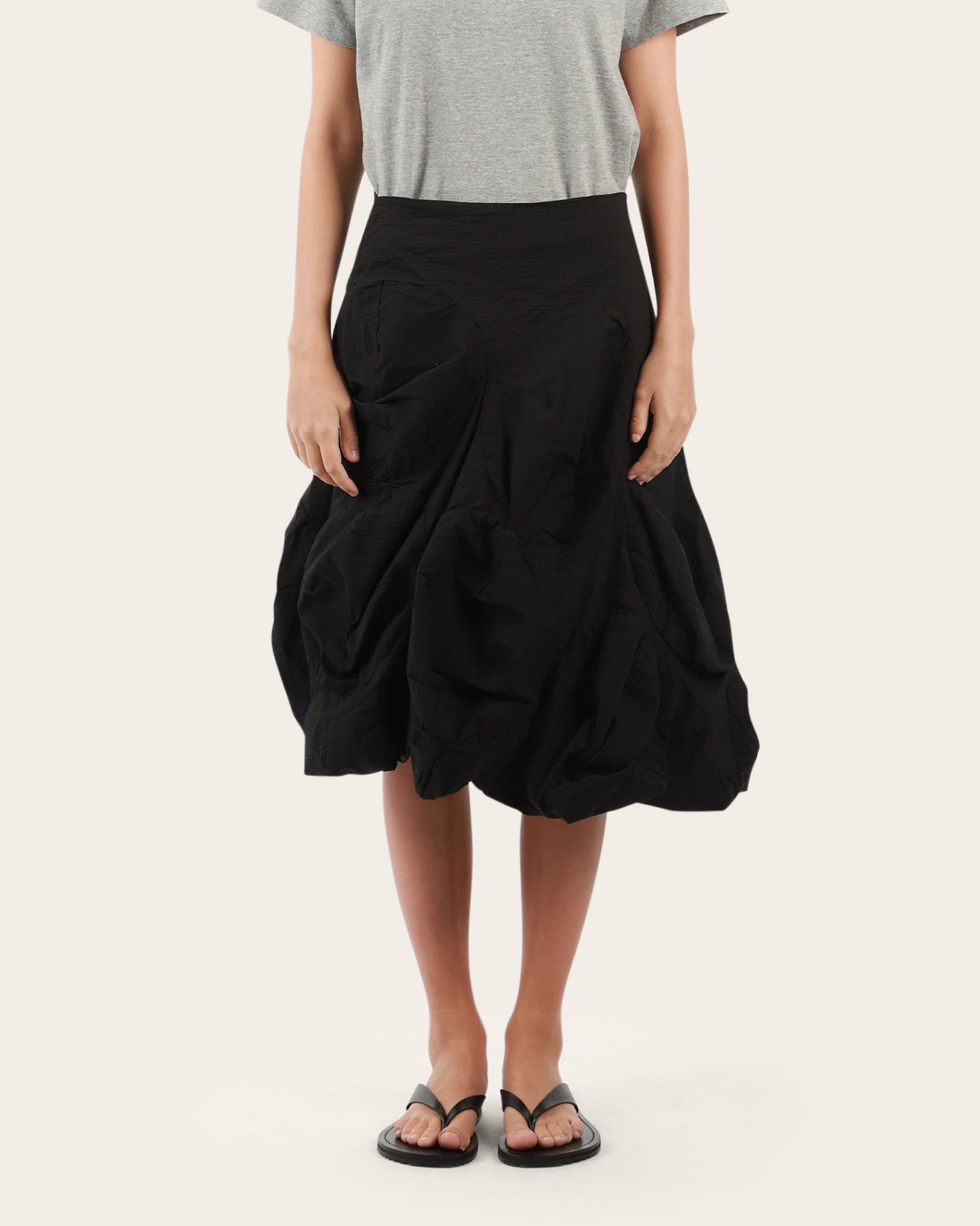 Small Circle Detail Skirt