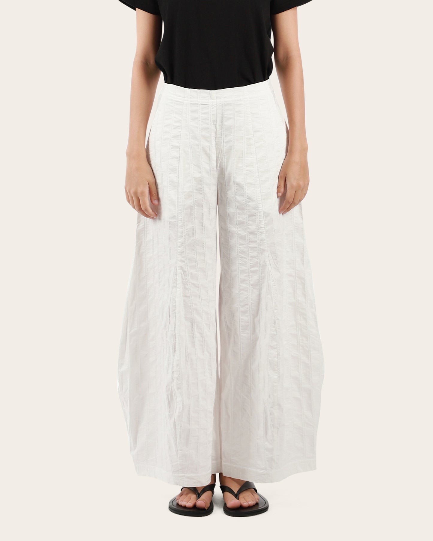Textured Stripe Trouser
