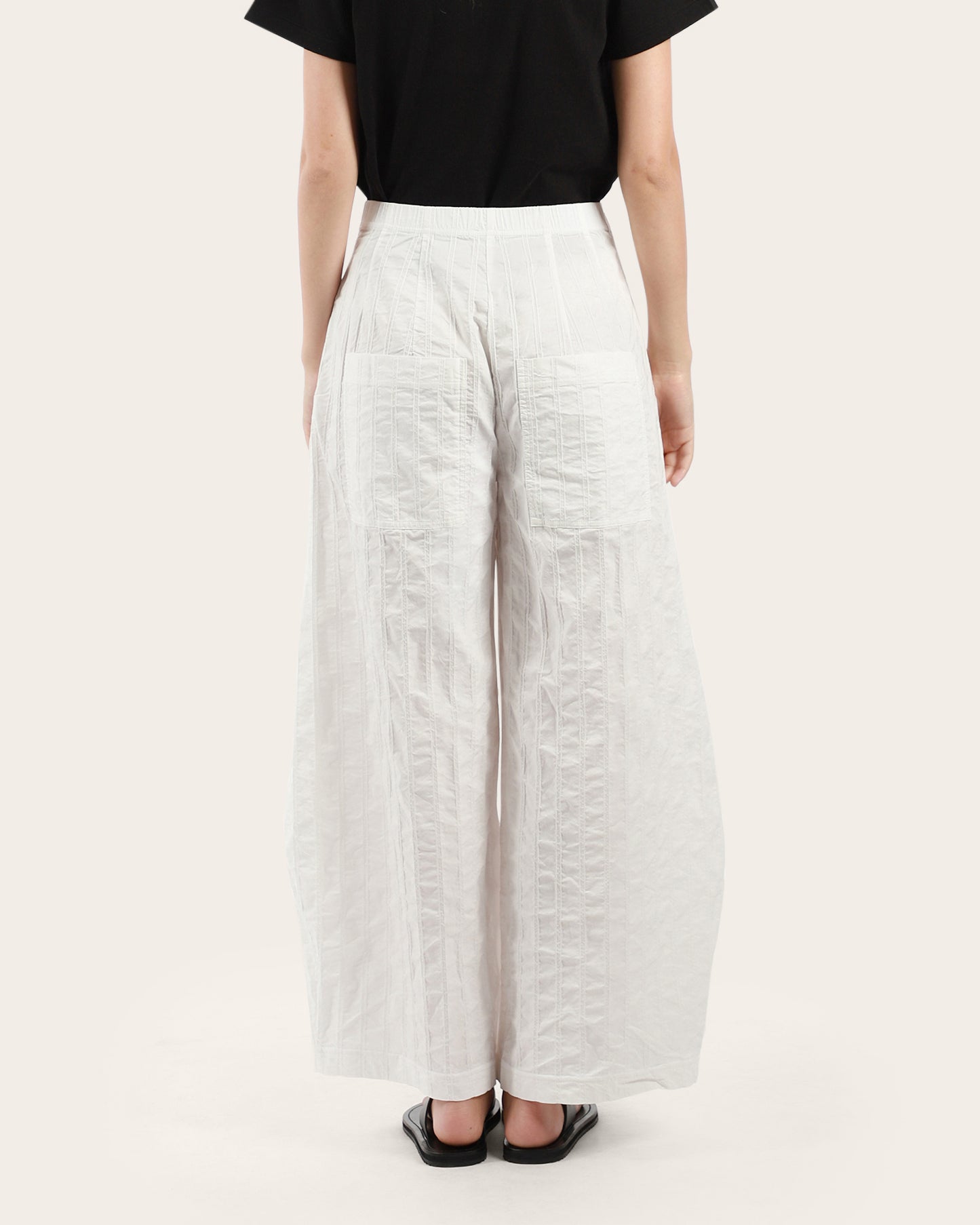 Textured Stripe Trouser