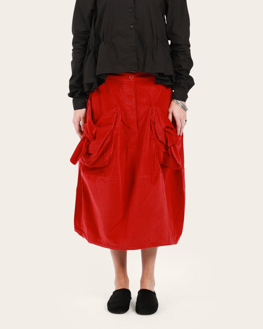 Tie Pocket Skirt
