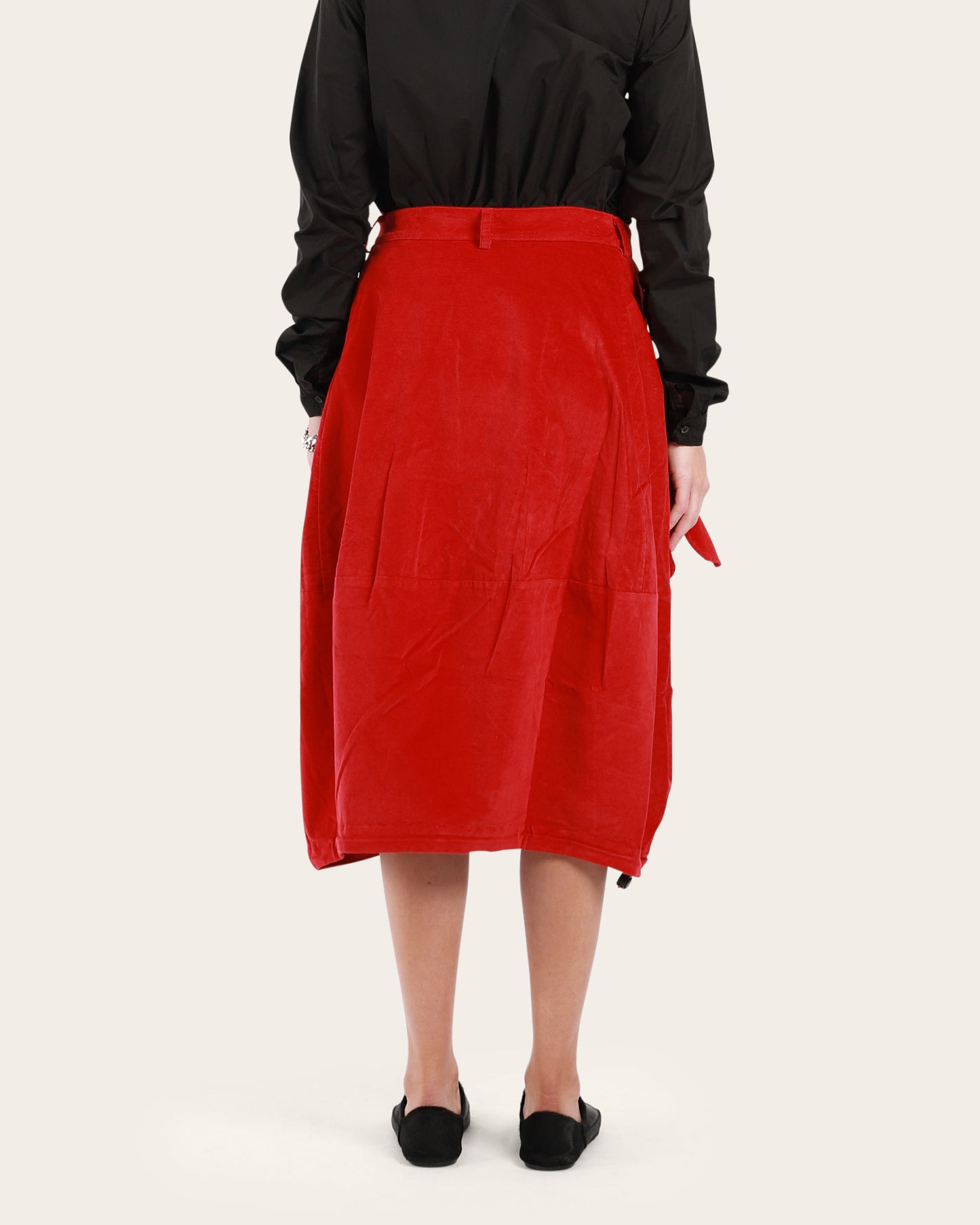 Tie Pocket Skirt