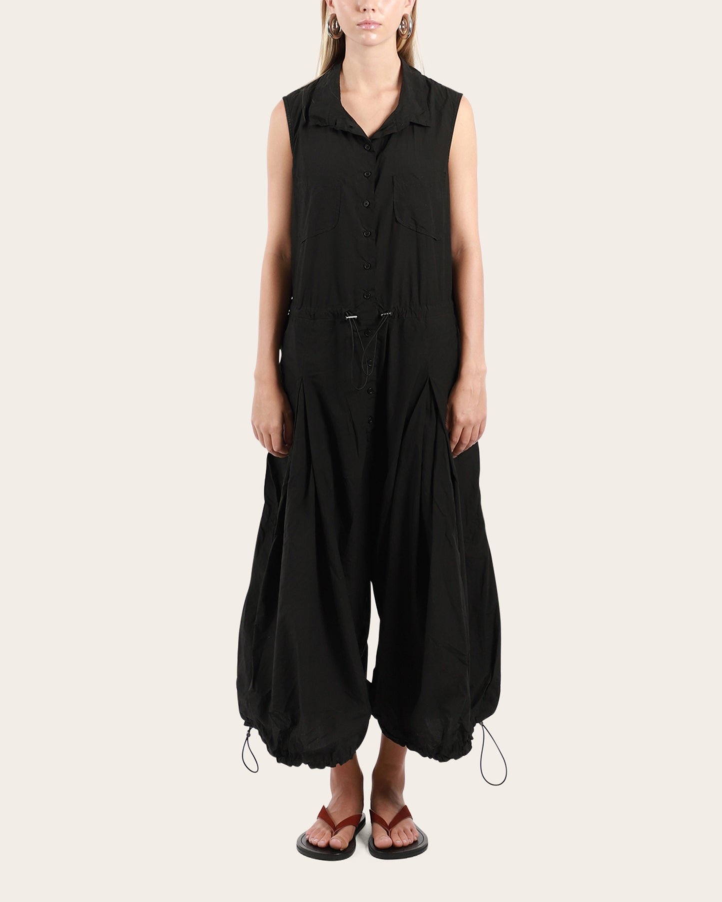 Toggle Waist Overall