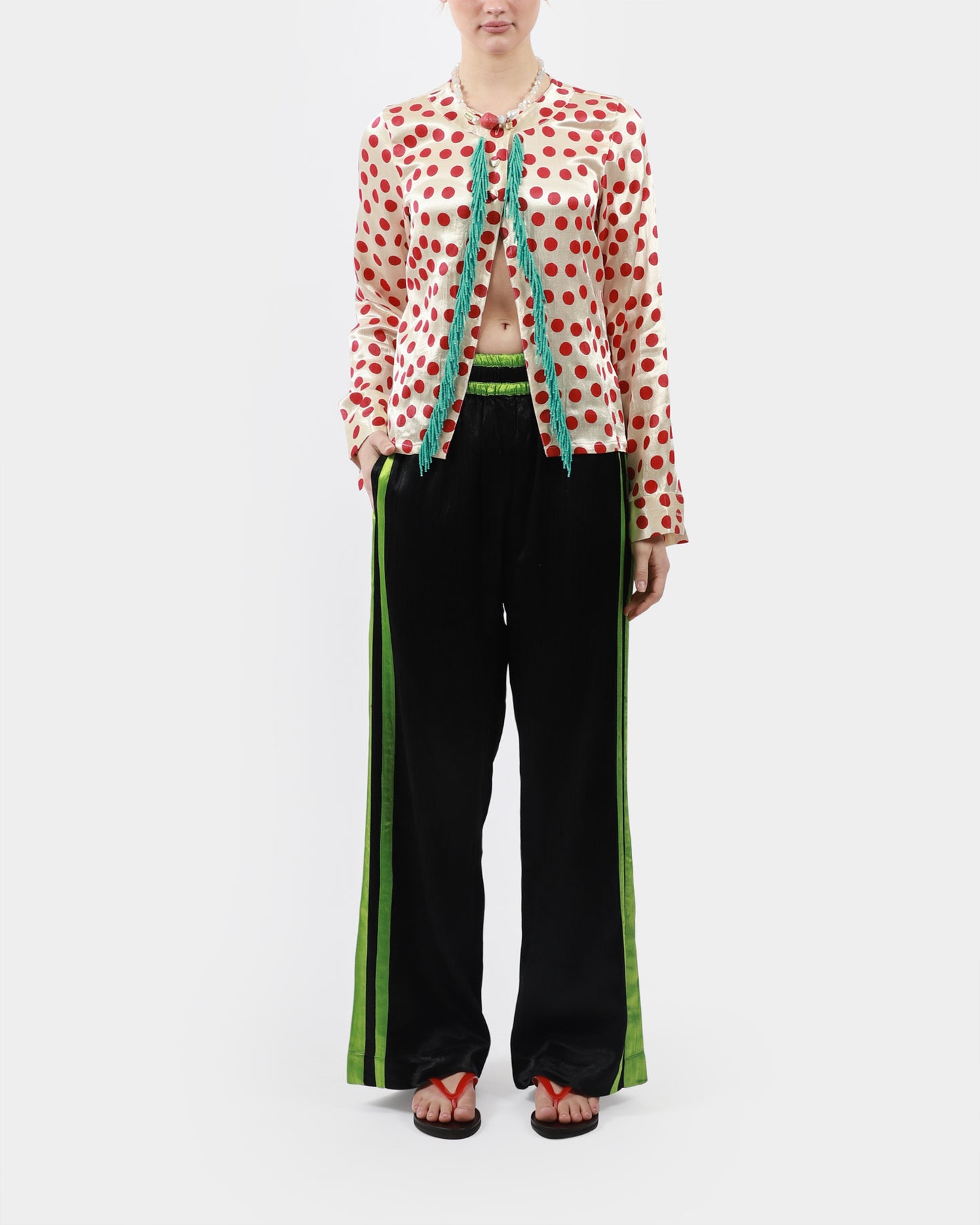 Beaded Fringe Top
