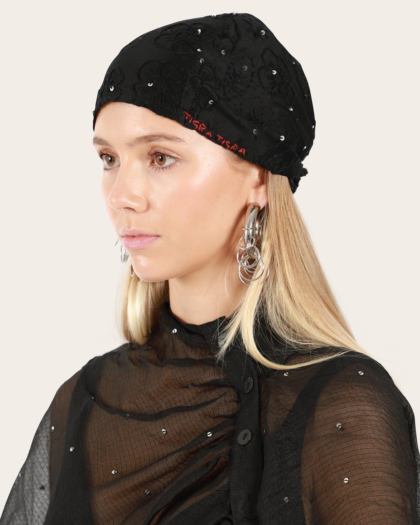 Embroidered Bakers Hat