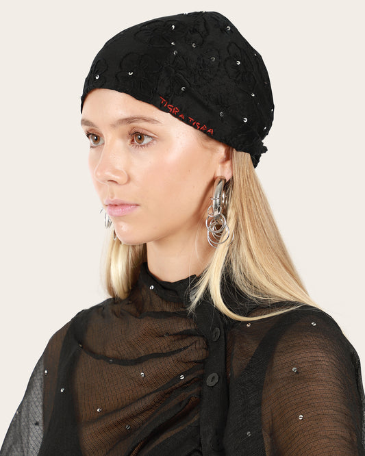 Embroidered Bakers Hat