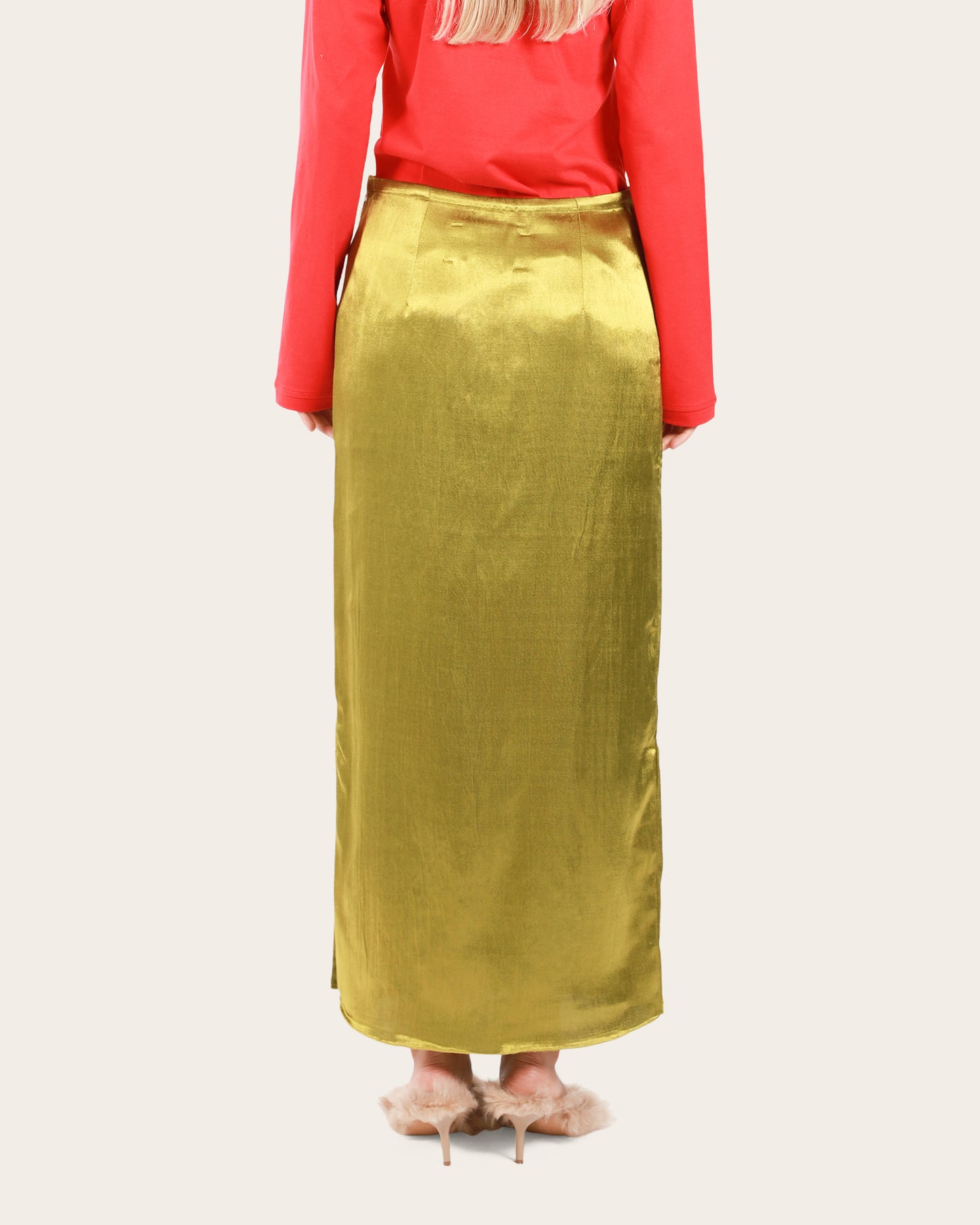 Silk Slip Skirt