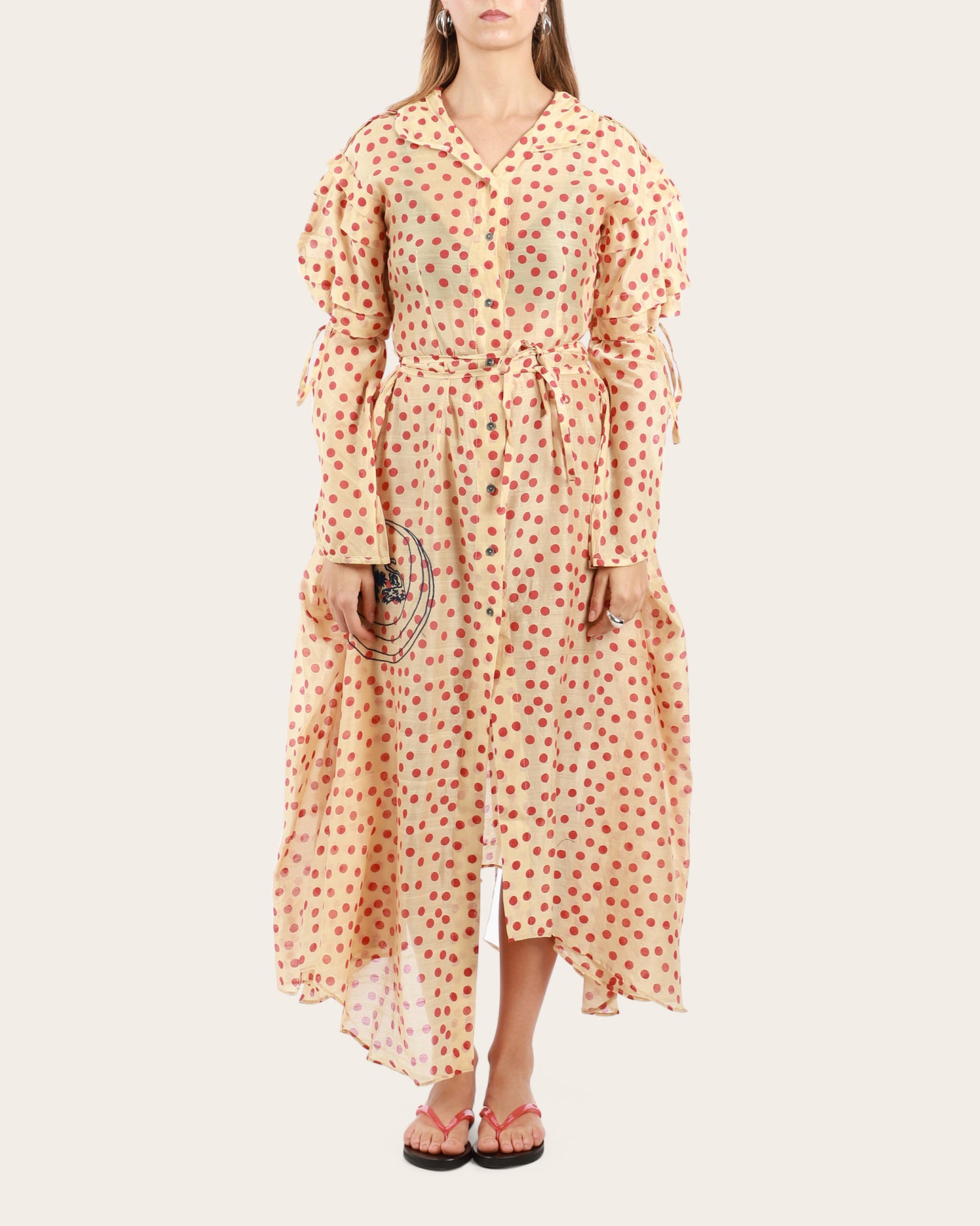 Dot Rucha Dress