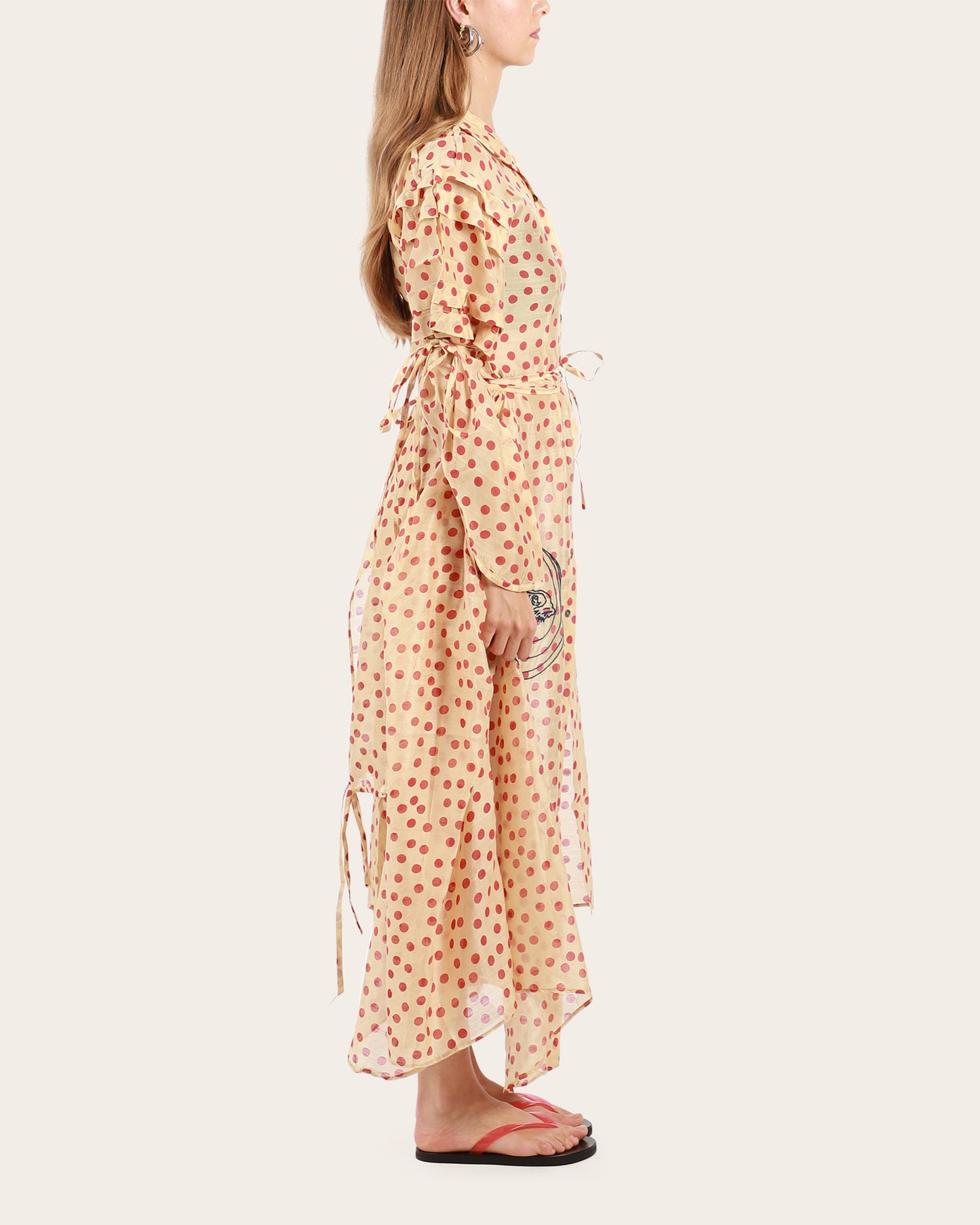 Dot Rucha Dress
