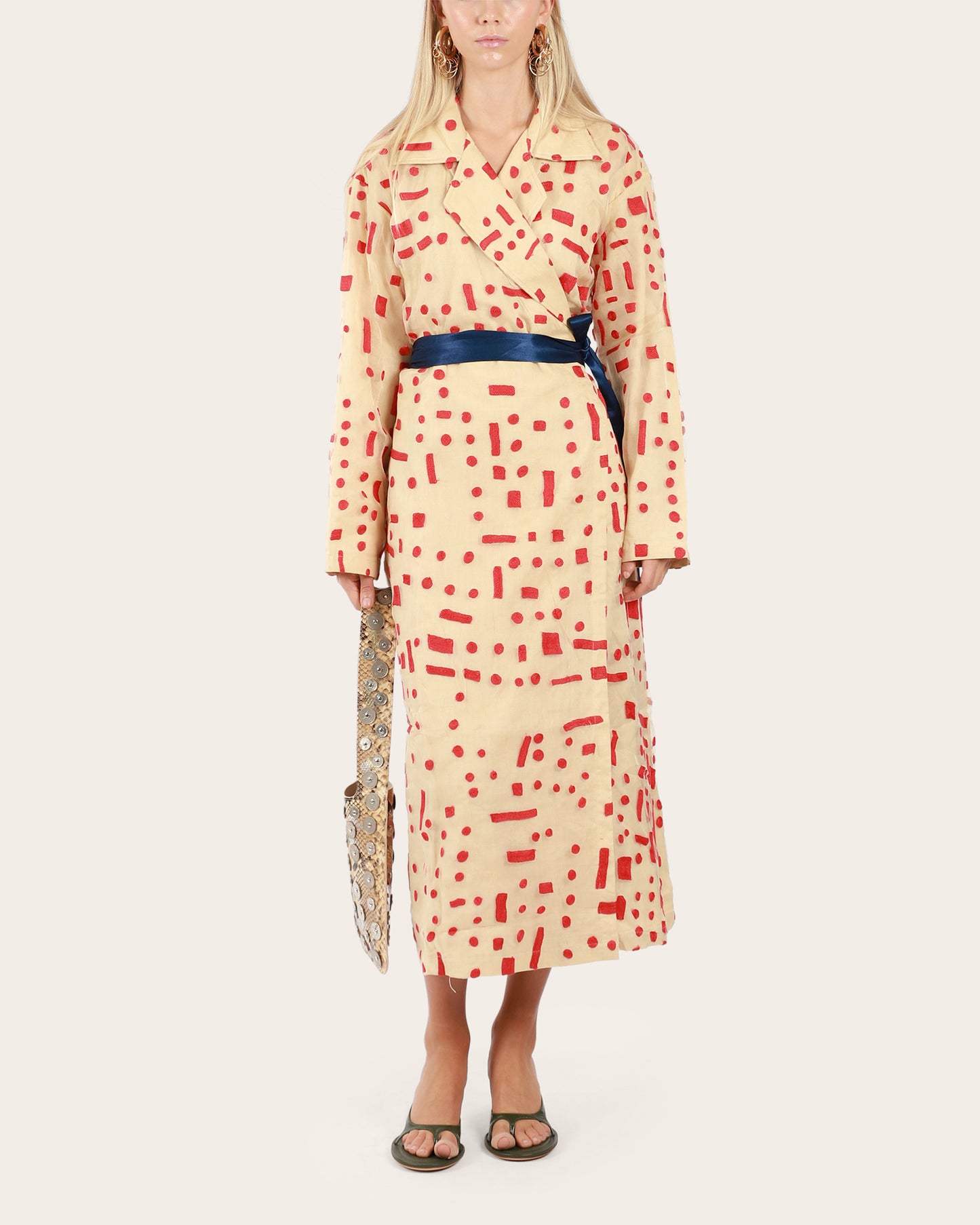 Hand Embroidered Puzzle Coat