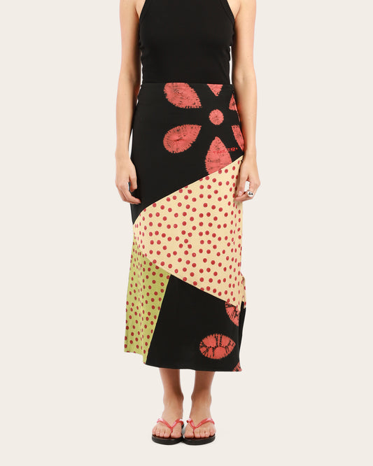 Patchwork Tigra Skirt