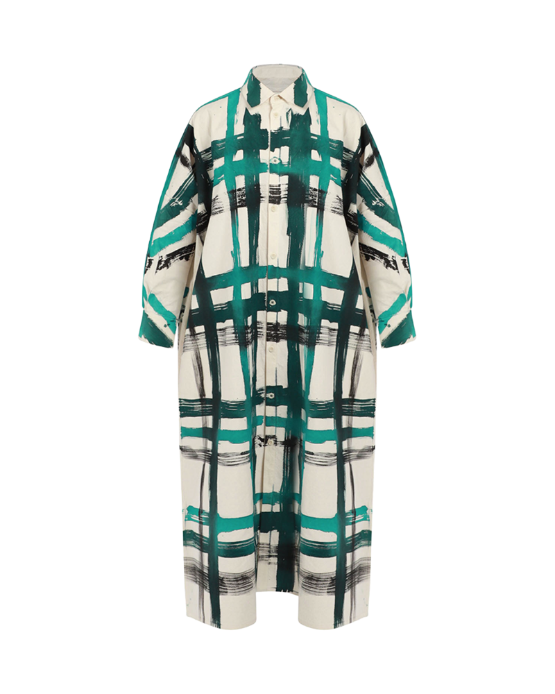 toogood-the-trawlerman-dress-viridian-green-tartan