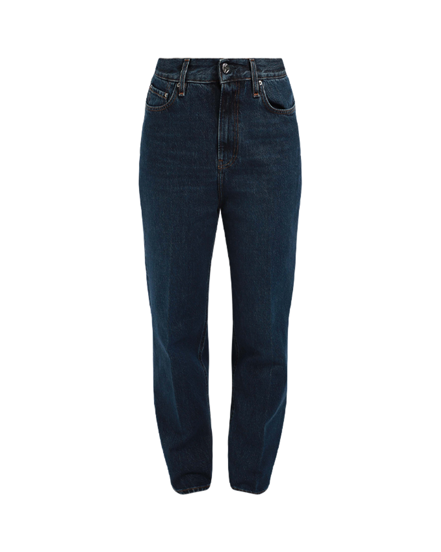 Tapered Leg Denim Jeans