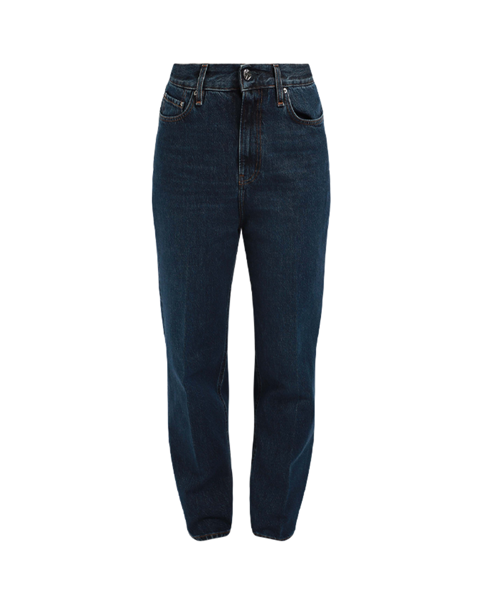 Tapered Leg Denim Jeans