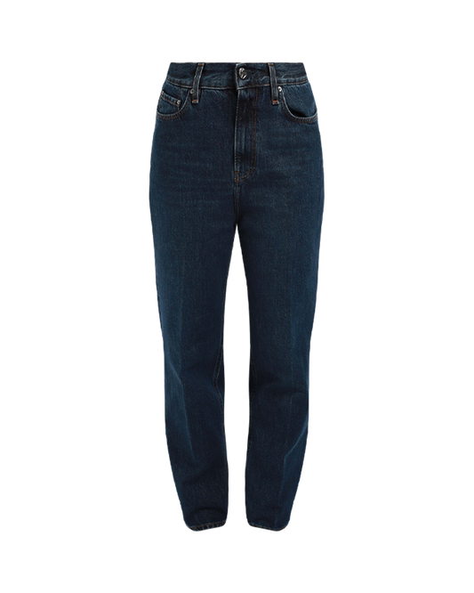 Tapered Leg Denim Jeans