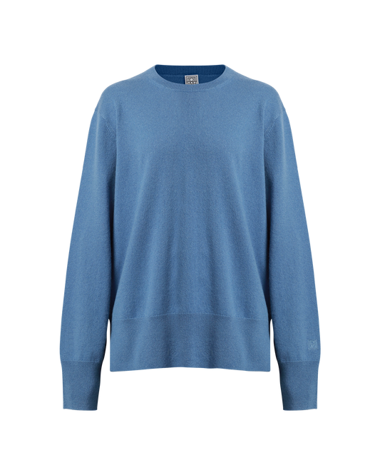 Crew-Neck Cashmere Knit