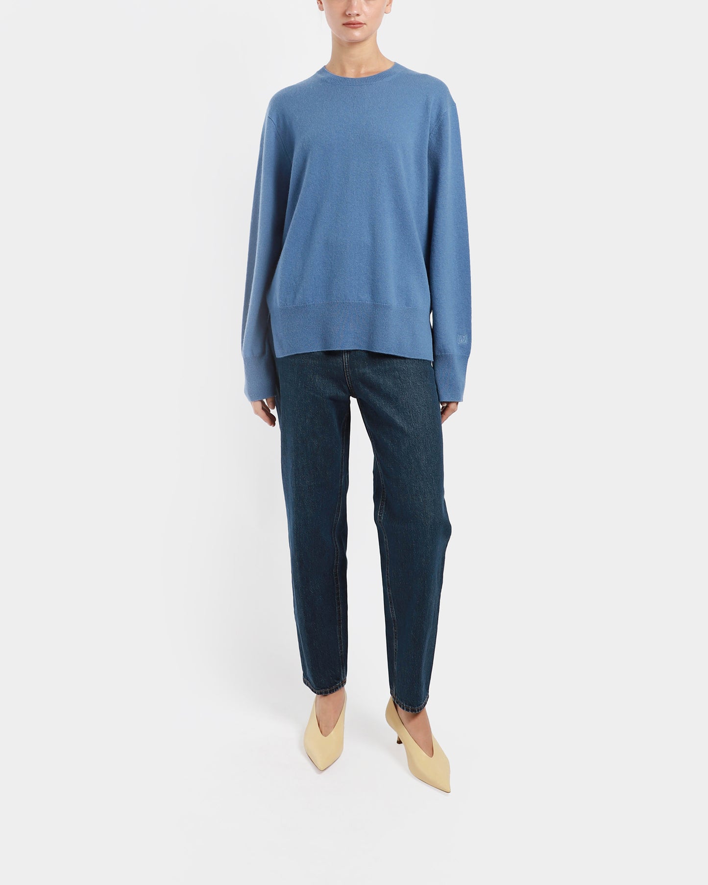 Crew-Neck Cashmere Knit