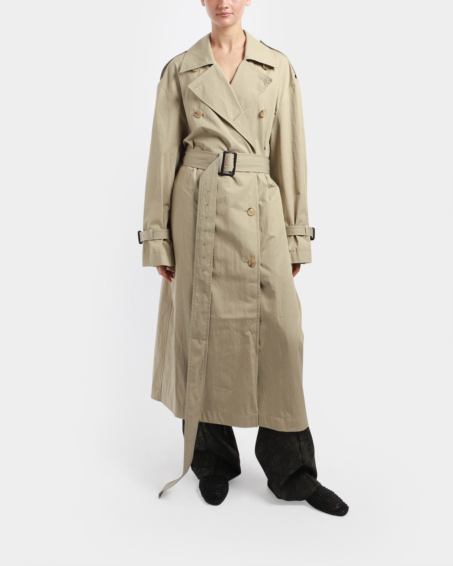 Crisp Summer Trench