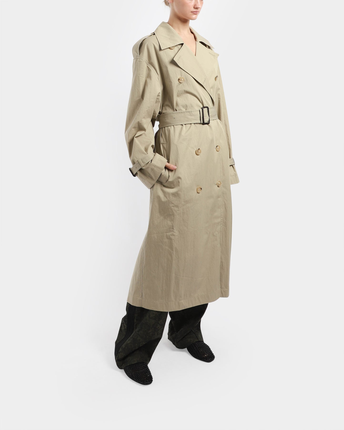 Crisp Summer Trench