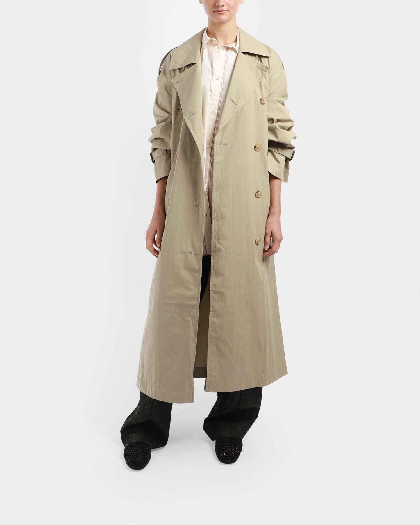 Crisp Summer Trench