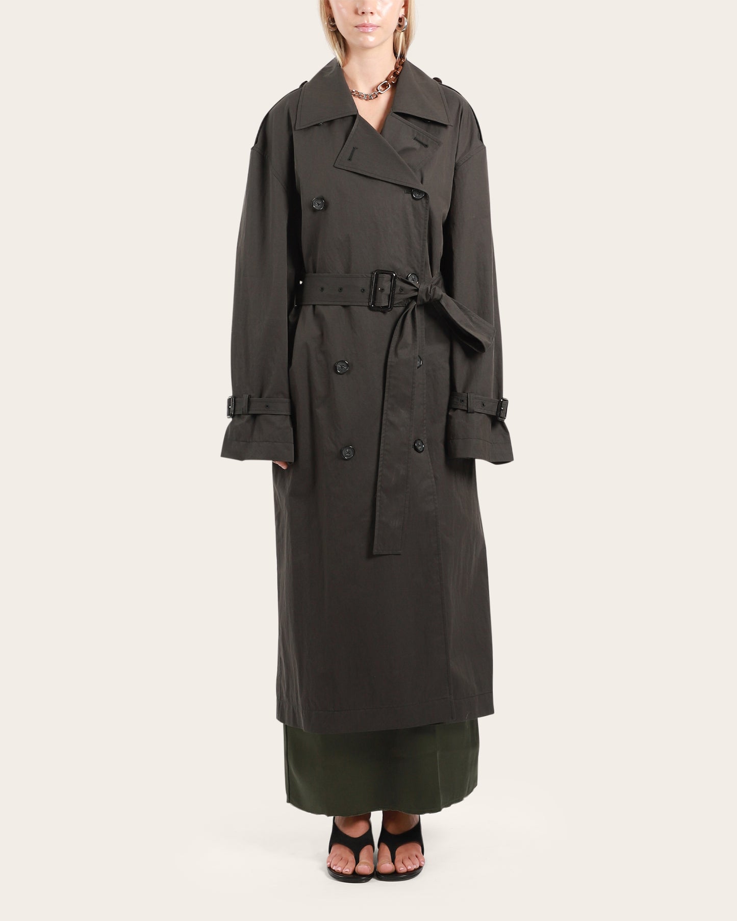 Crisp Summer Trench