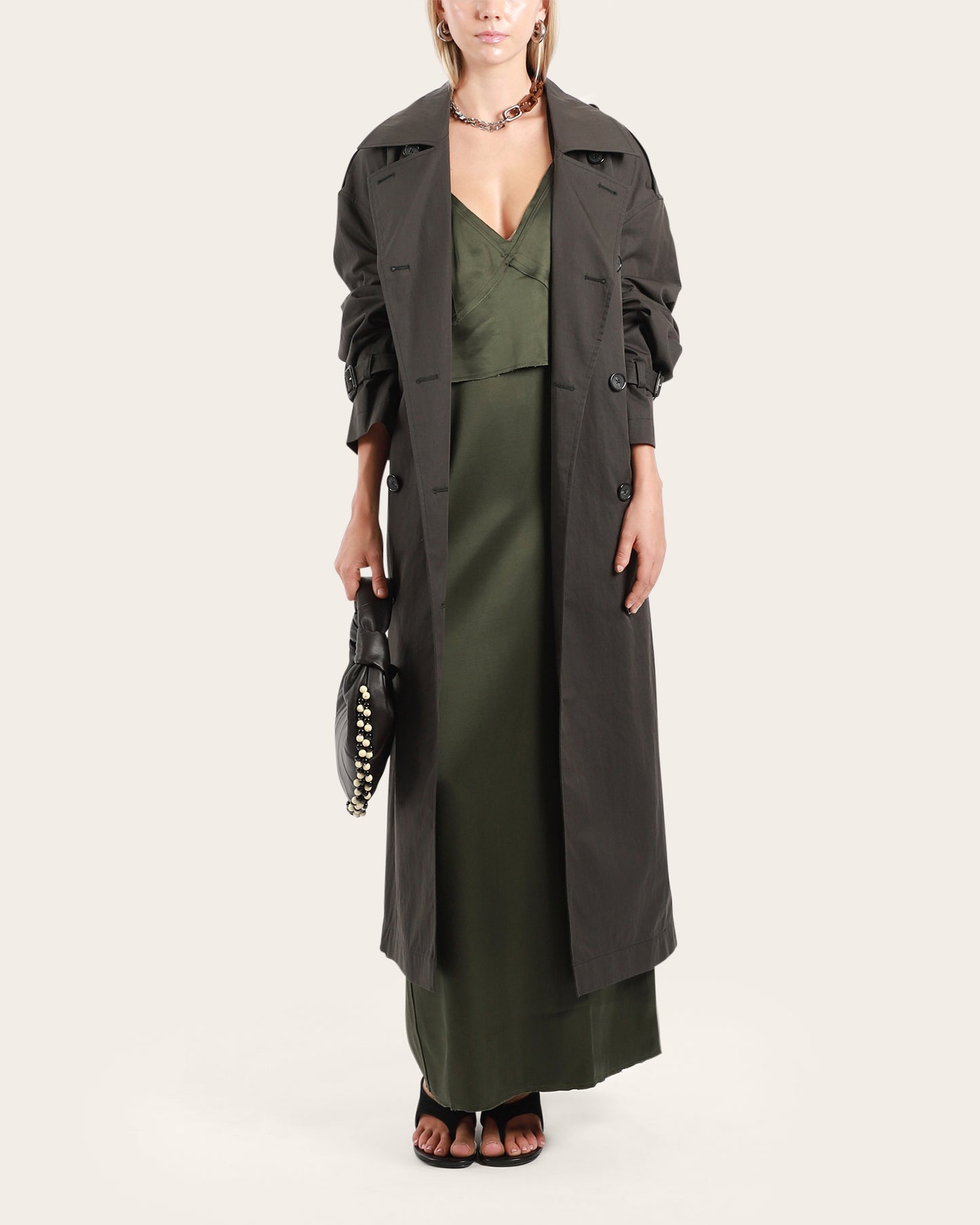 Crisp Summer Trench