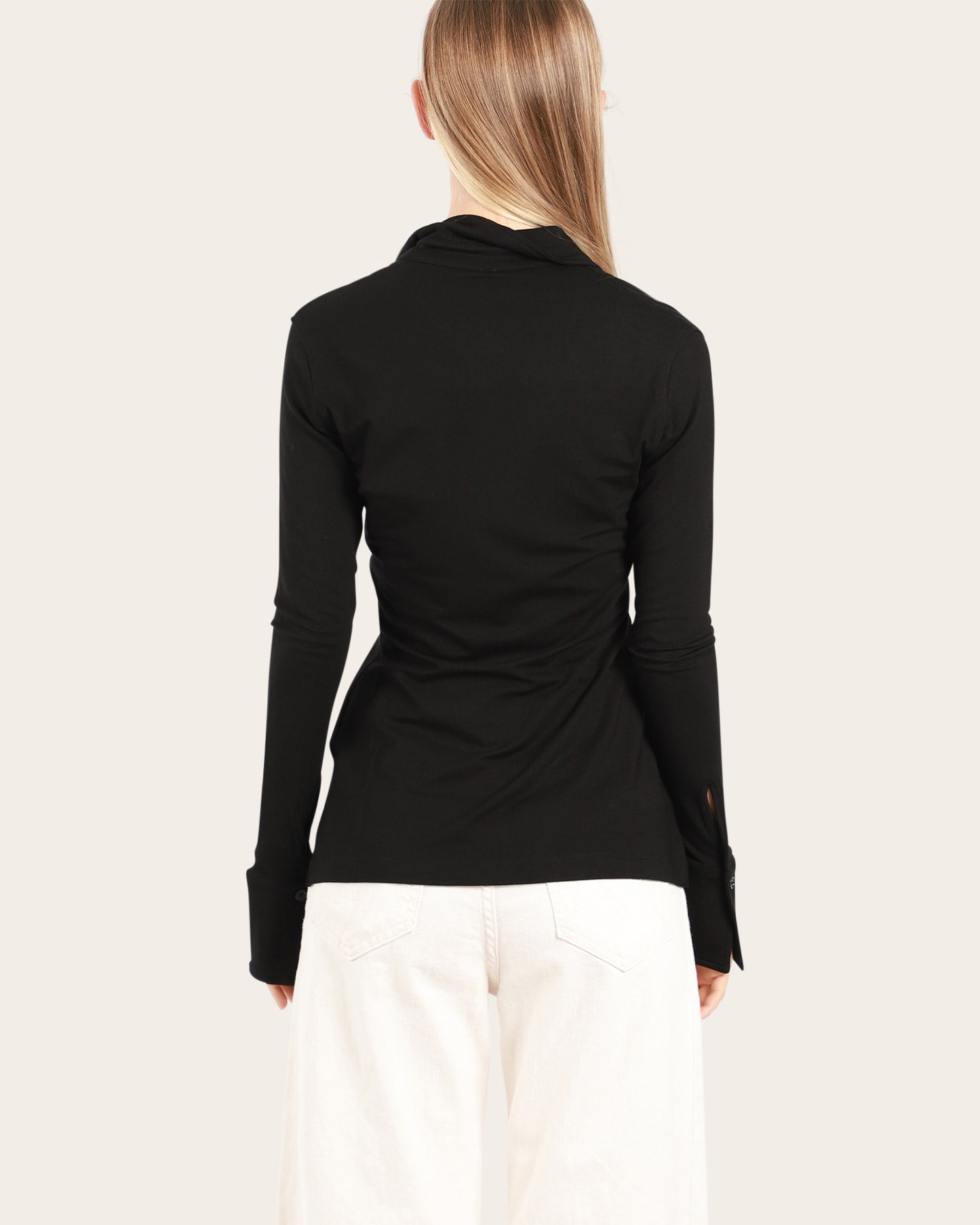 Fitted Jersey Shirt