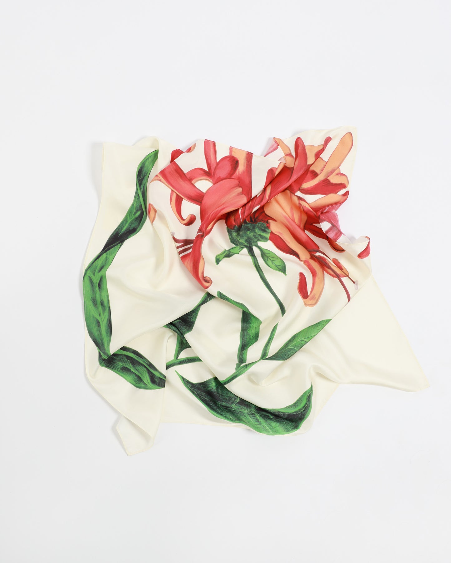 Honeysuckle Silk Scarf