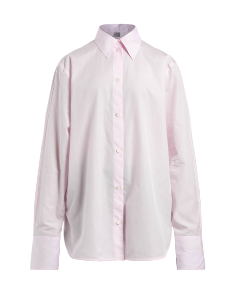 Kimono-Sleeve Poplin Shirt