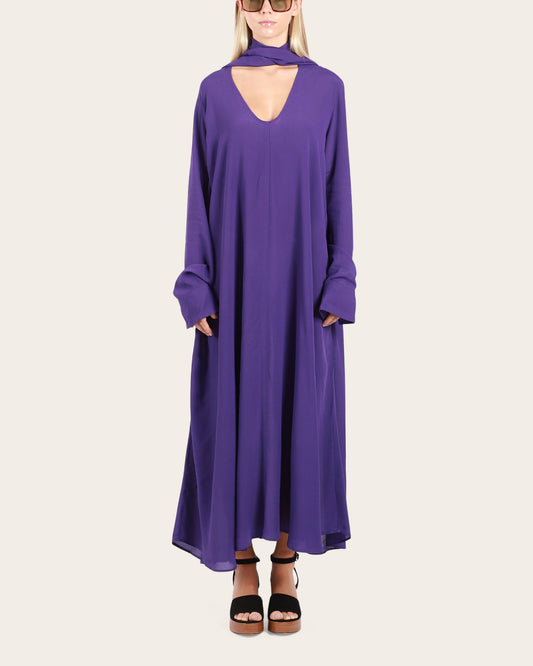 Round Neckline Dress