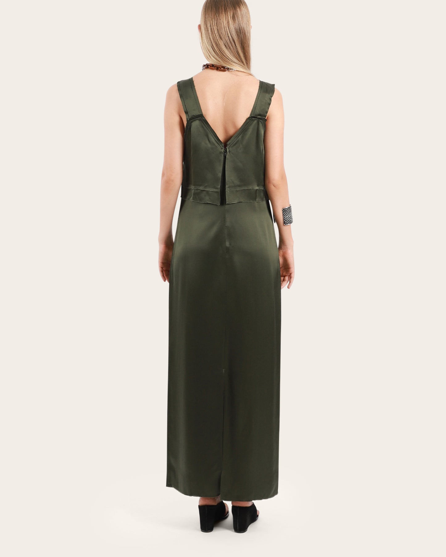 V-Neck Slip Dress