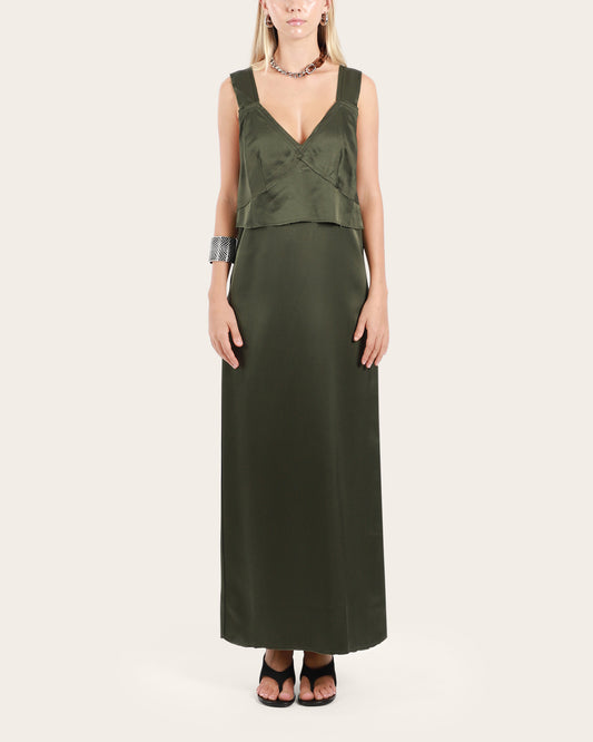 V-Neck Slip Dress