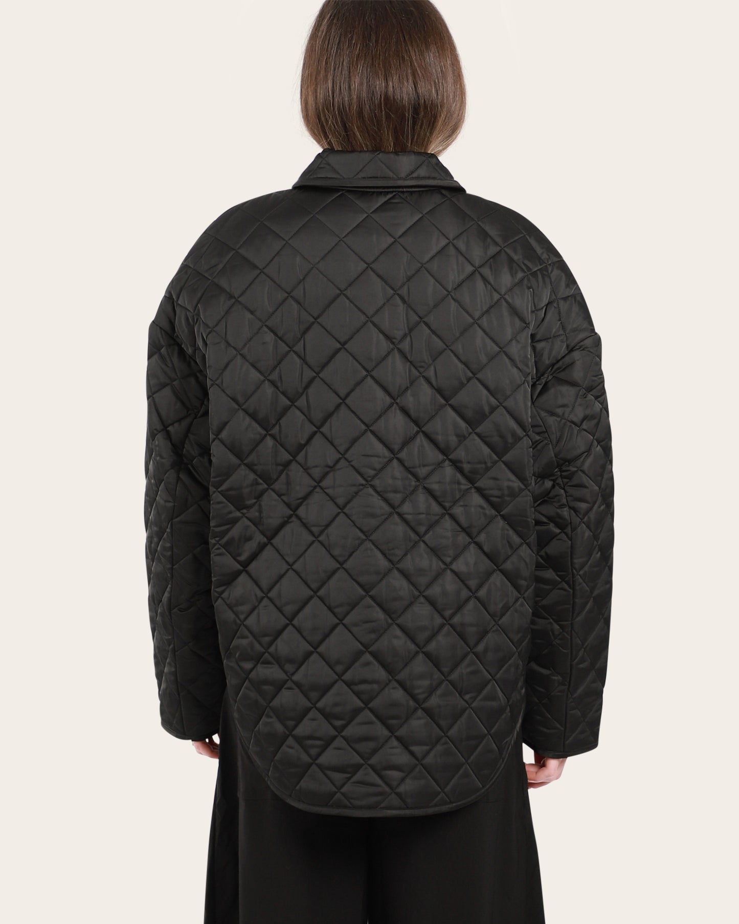 Collared Quilted Jacket