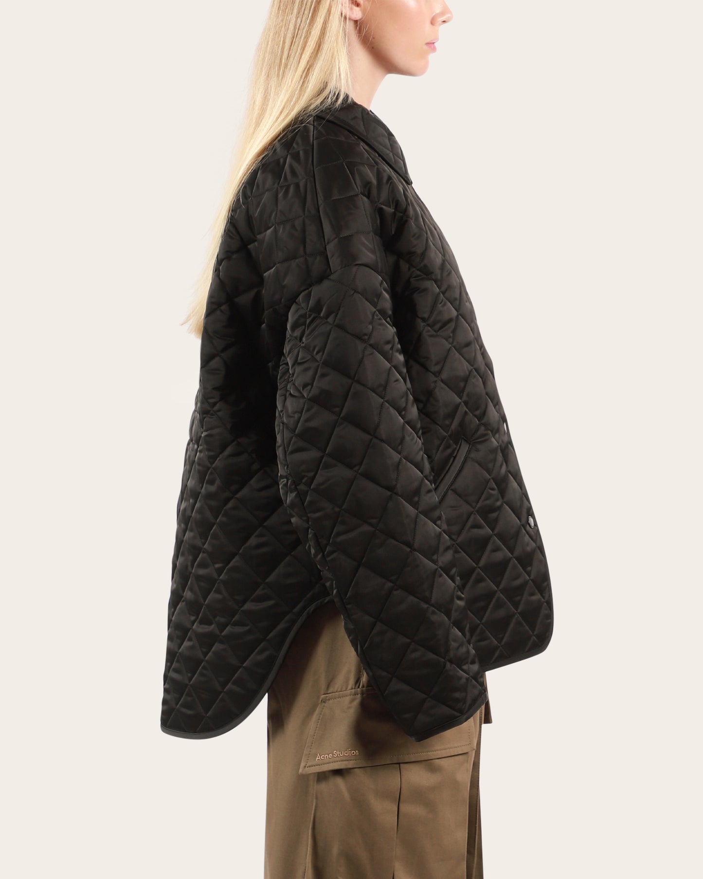 Collared Quilted Jacket