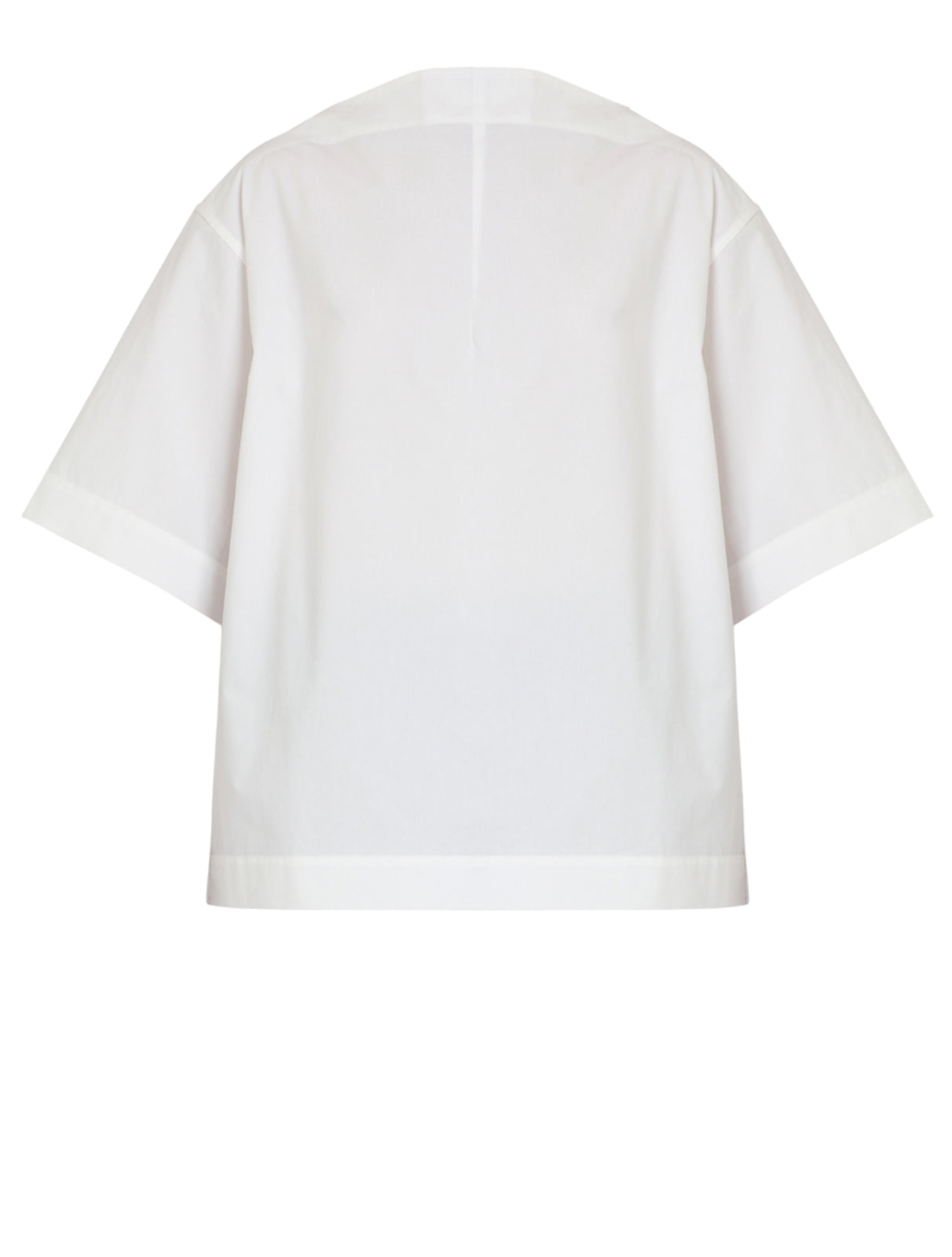 Dart-Neck Cotton Top