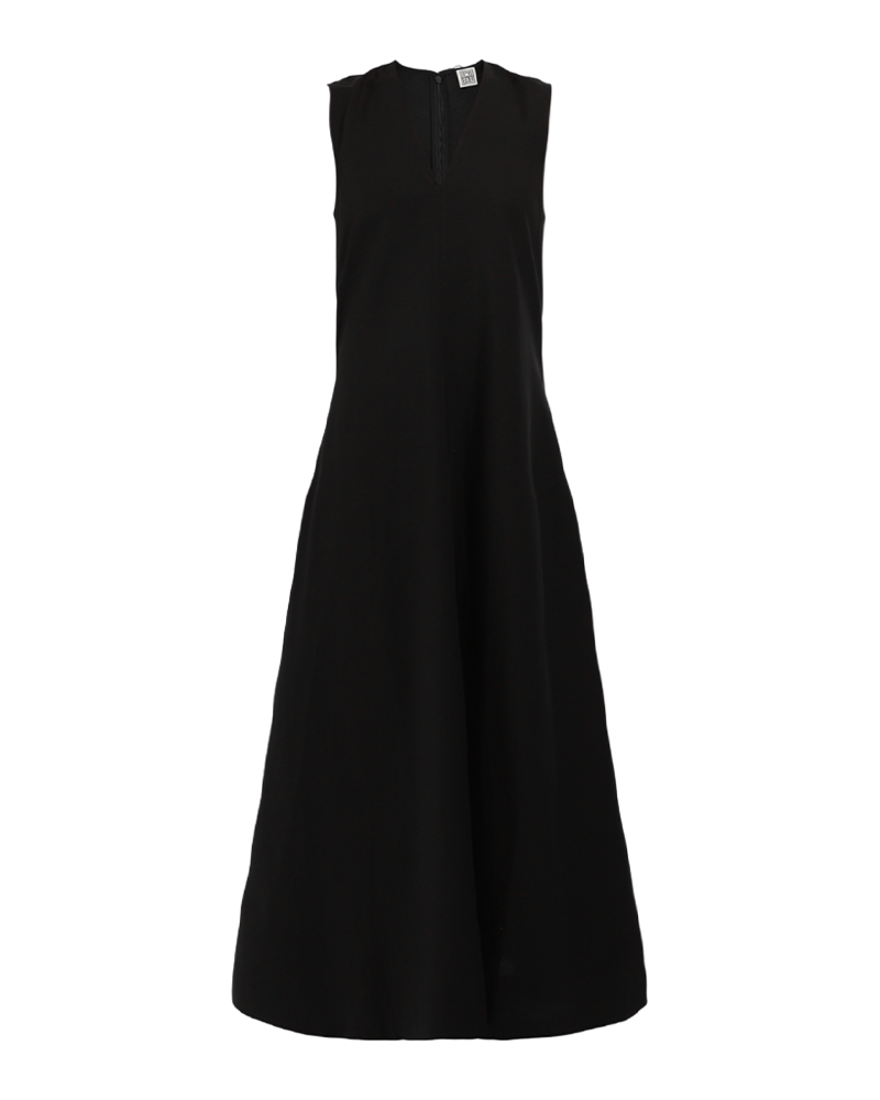 Fluid V-Neck Dress