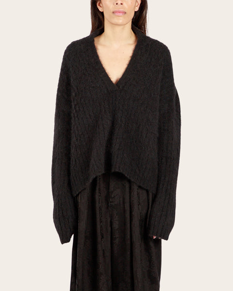 Polo Sweater Top