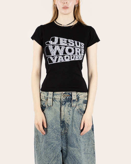 Jesus Wore Vaquera Baby Tee
