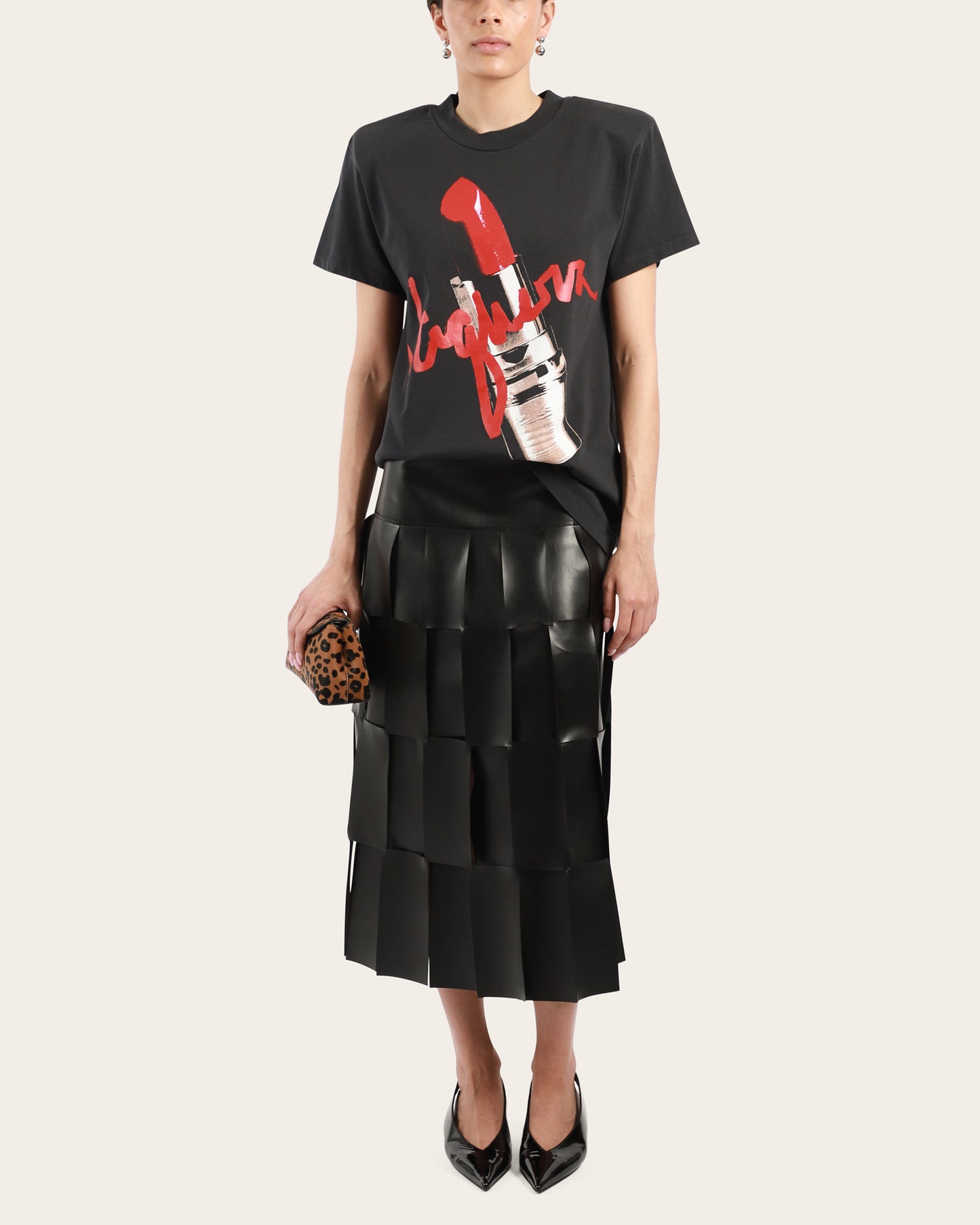 Lipstick Oversized T Shirt