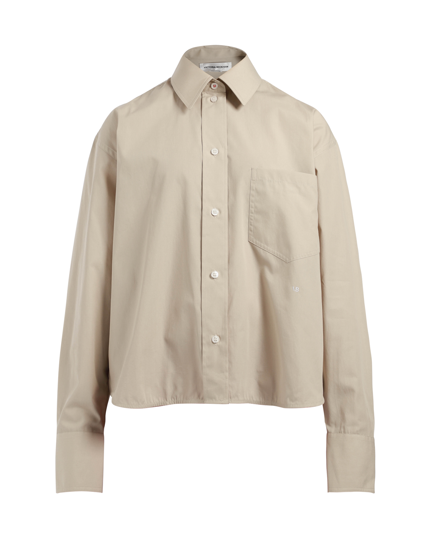 Cropped Long Sleeve Shirt
