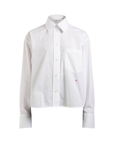 Cropped Long Sleeve Shirt