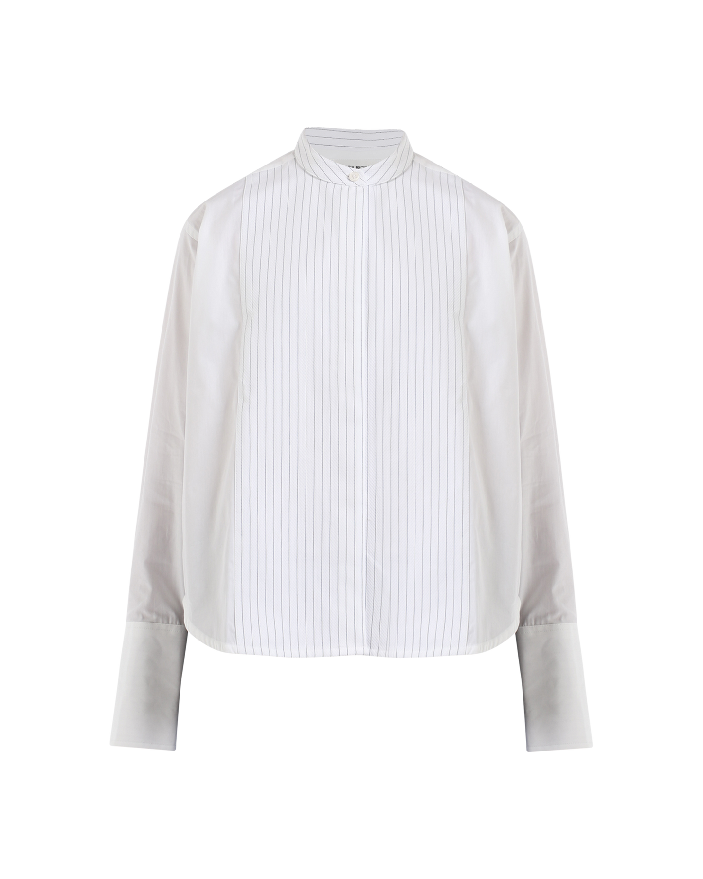 Cropped Tux Shirt